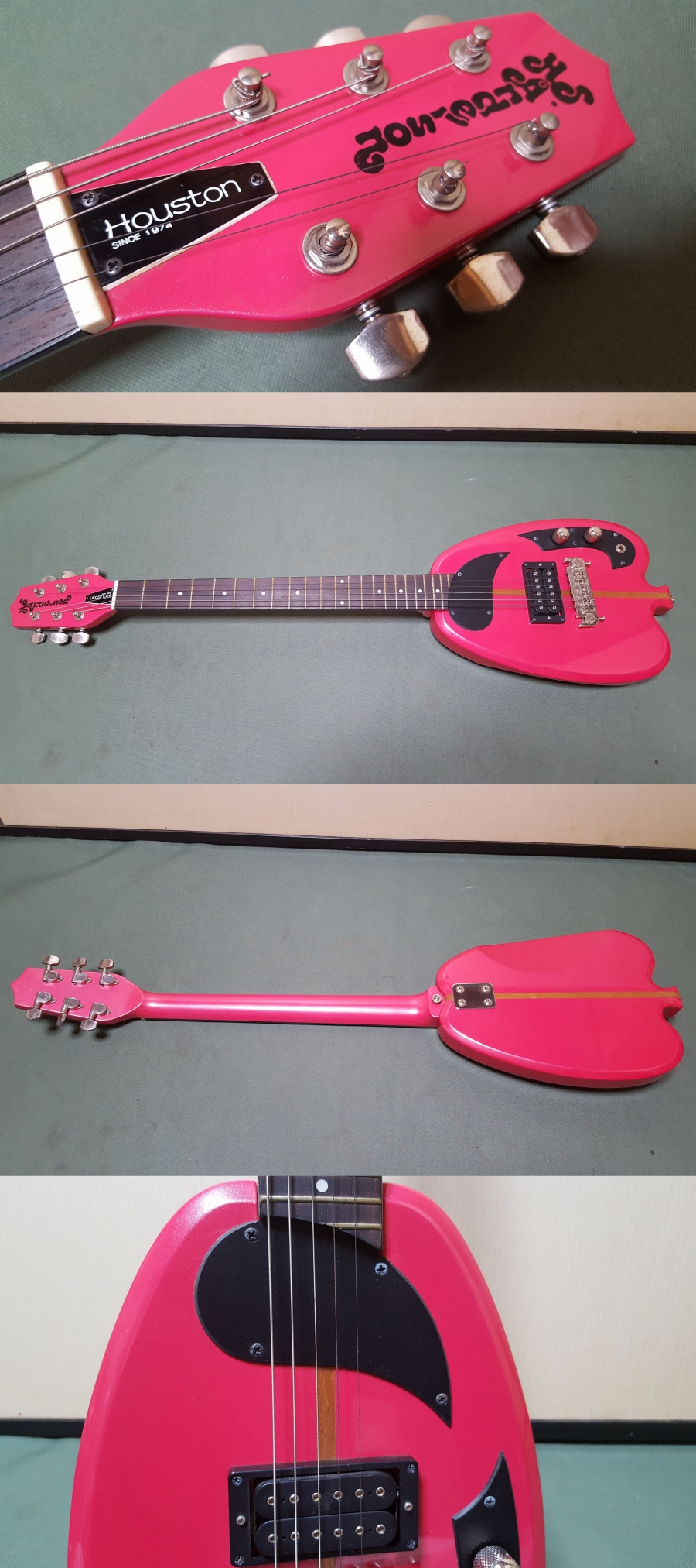 H.S.AndersonヒューストンAppleギター 希少 レア HS-A1 H.S.Anderson Houston HS-A1 アップルギター◇H.S.アンダーソン