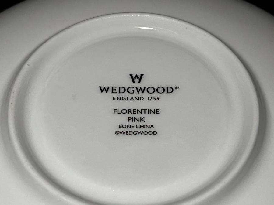 まとめ買いでお得 【瑞】ウェッジウッドWEDGWOOD FLORENTINE PINK